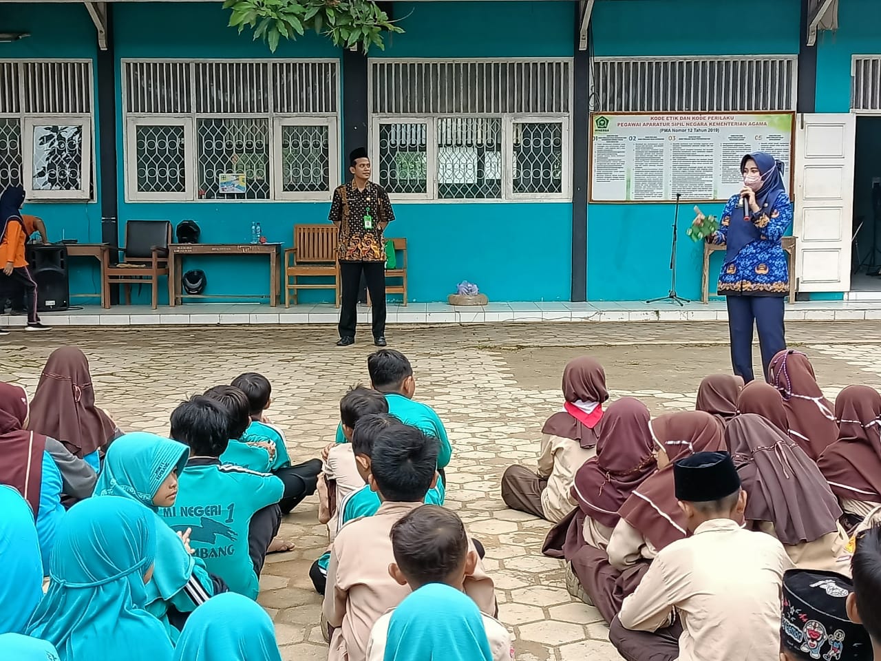 Siswa MIN  1 Rembang Ikuti Pembinaan UKS