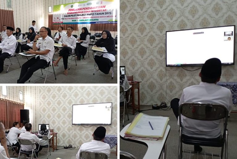 Penilaian Pendahuluan PMPZI, MAN  1 Banjarnegara Tegaskan  Komitmen Pembangunan Zona Integritas