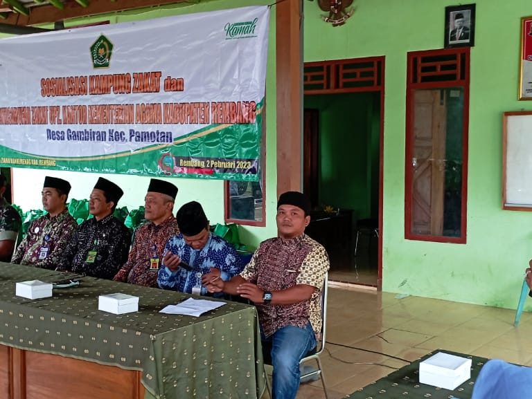 Desa Gambiran Terpilih sebagai Kampung Zakat, Ini Alasannya