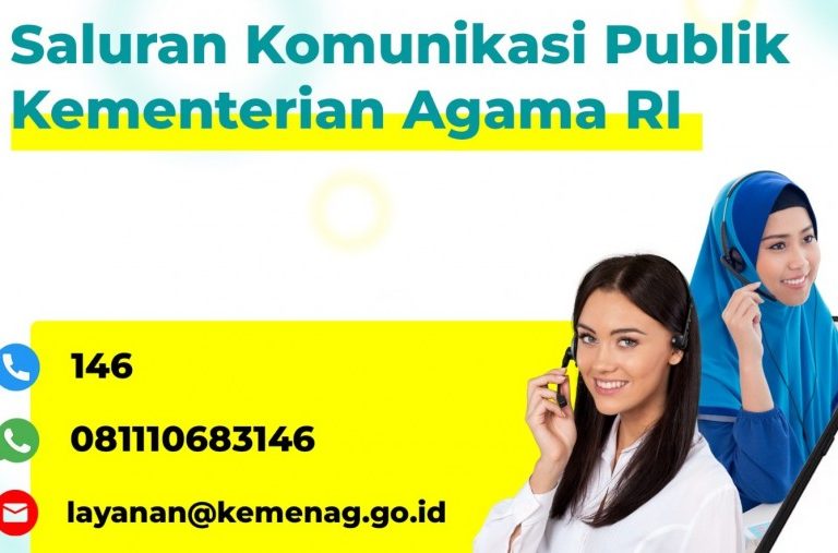 Kemenag Rilis WA, Email, dan Call Center Layanan