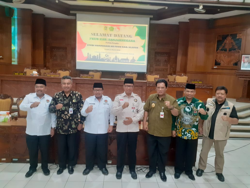 Tertarik PKUB, FKUB Banjarnegara Studi Komparasi ke FKUB Klaten