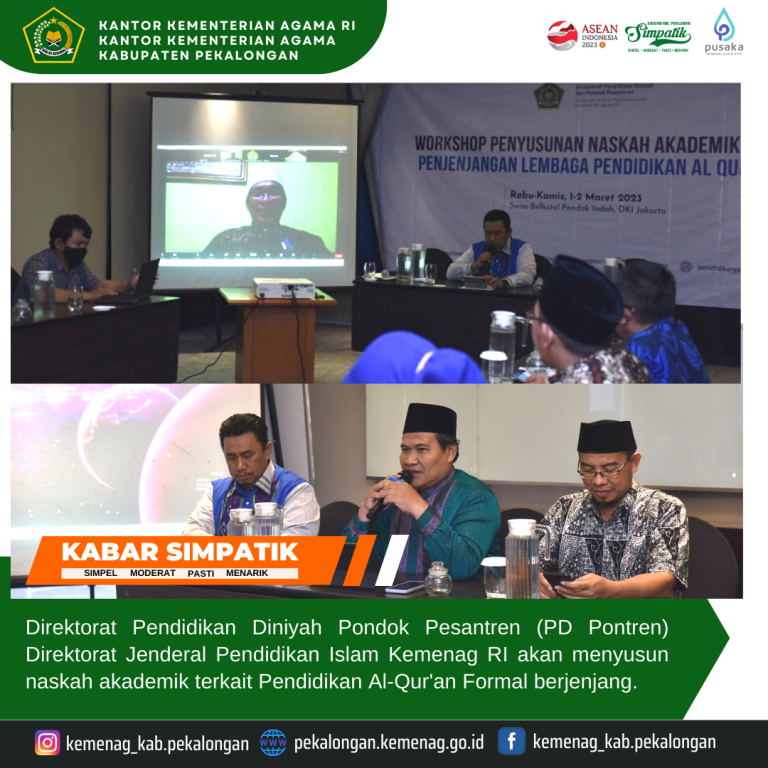 Kemenag Akan Susun Naskah Akademik Pendidikan Al-Qur’an Formal