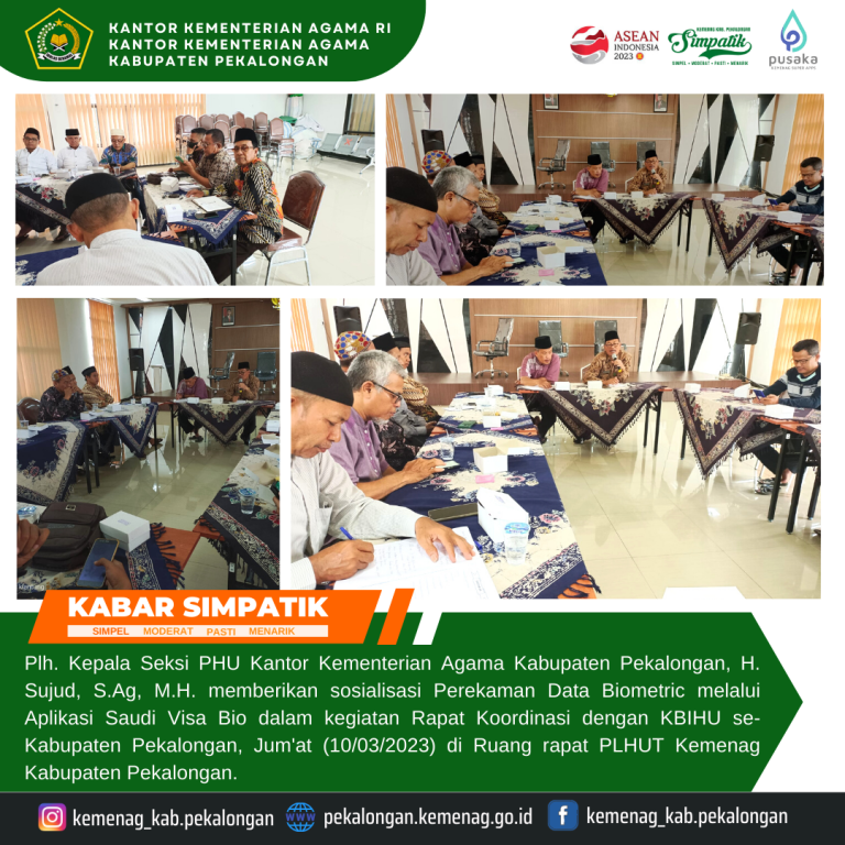 Persiapan Ibadah Haji, Kemenag dan KBIHU Gelar Rapat Koordinasi
