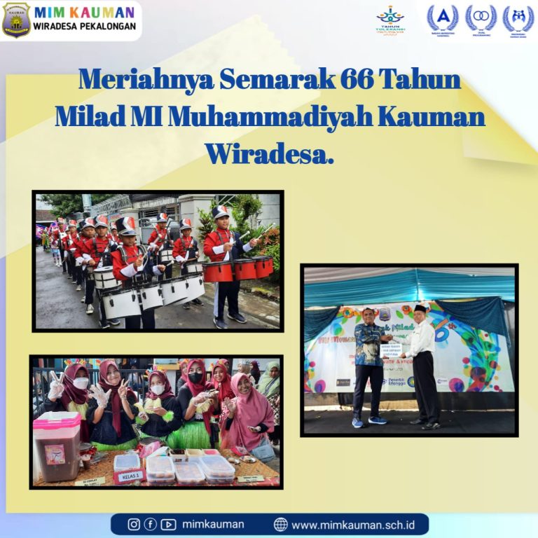 Meriahnya Semarak Milad 66 Tahun MIM Kauman Wiradesa Wiradesa