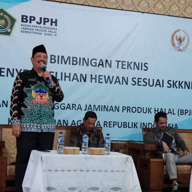 BPJPH Gelar Bimtek, Kejar 1 Juta Sertifkat Halal