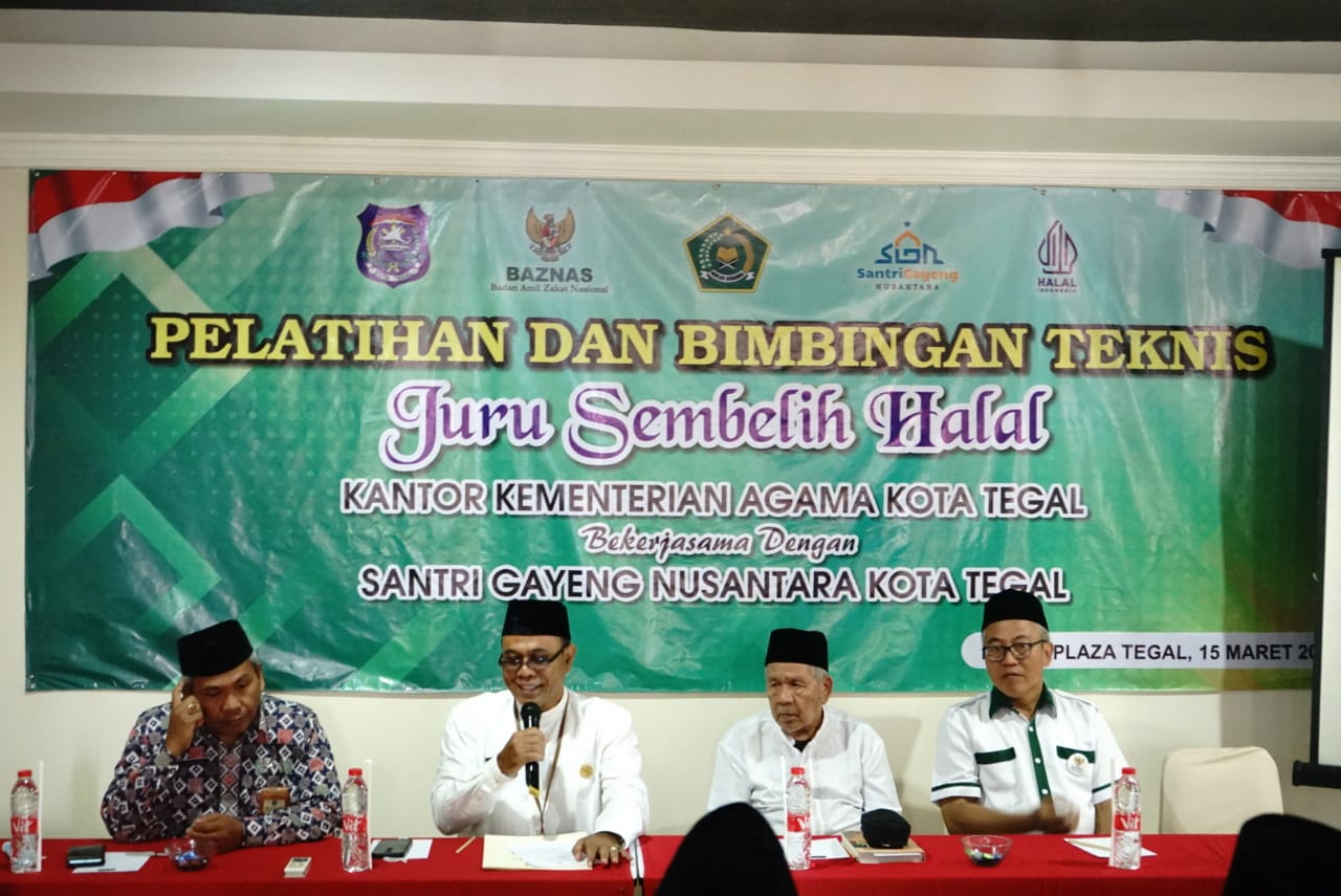 Tingkatkan Kompetensi Juru Sembelih Halal, Kemenag Gandeng Santri Gayeng Nusantara Selenggarakan Pelatihan dan Bimbingan Teknis Juleha