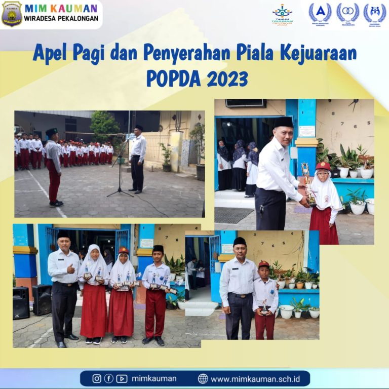 Apel Pagi dan Penyerahan Piala Kejuaraan POPDA
