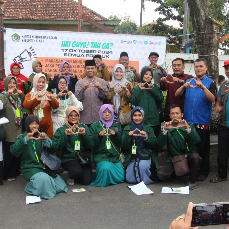Kemenag Klaten Kampanyekan Program Mandatori Halal