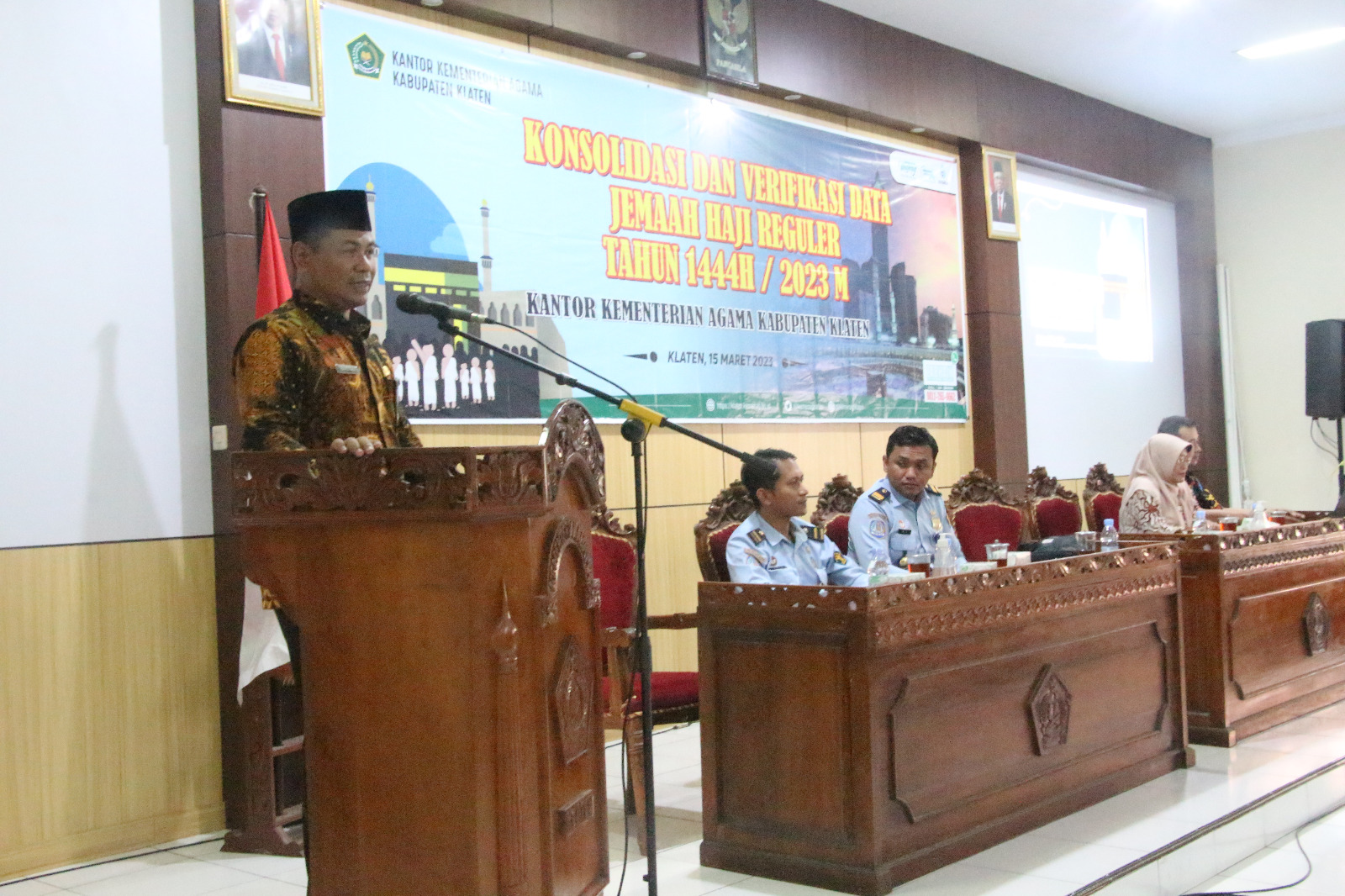 Kemenag Klaten Gelar Konsolidasi dan Verifikasi Data Jemaah Haji Tahun 2023