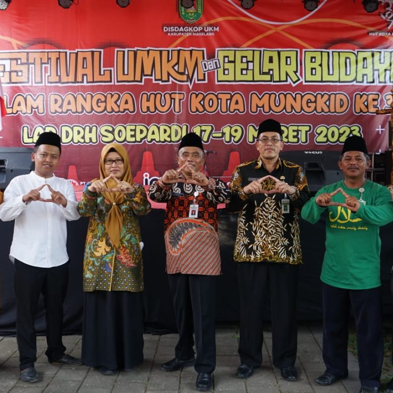 Kemenag Kabupaten Magelang Gelar Kampanye Mandatory Halal di Festival UMKM dan Gelar Budaya