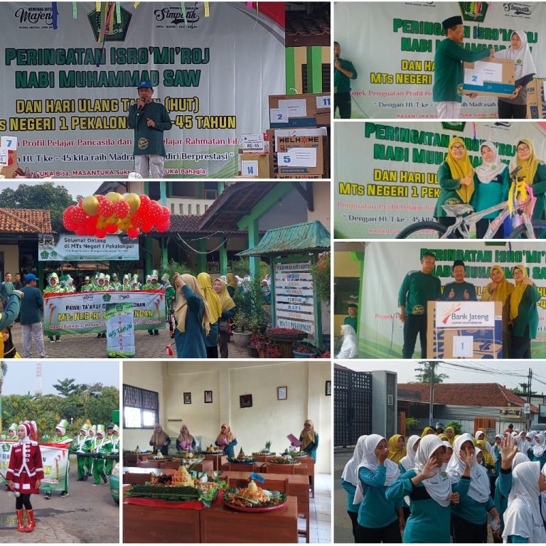 Peringatan HUT MTs N 1 Pekalongan Ke-45 Tahun