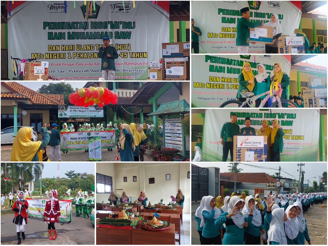 Peringatan HUT MTs N 1 Pekalongan Ke-45 Tahun
