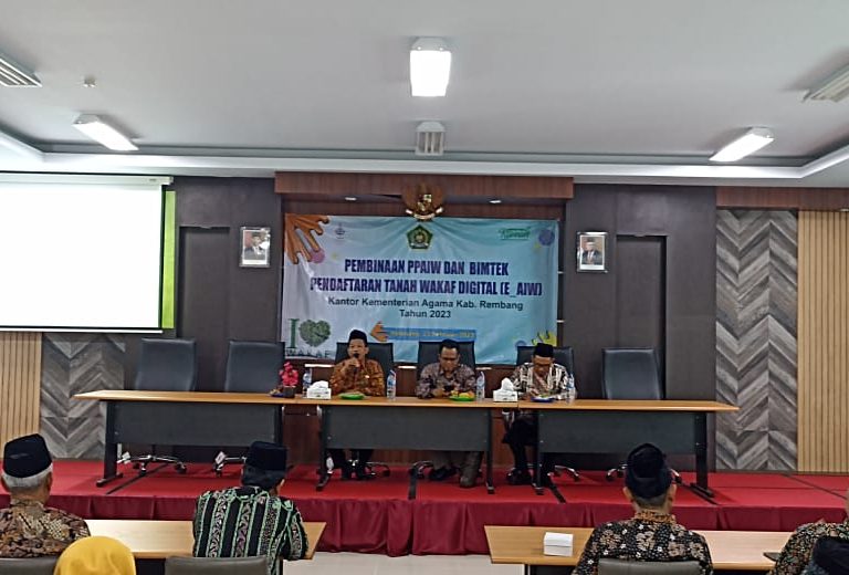 Percepat Sertifikasi Tanah Wakaf, KUA Sudah Terapkan E-AIW