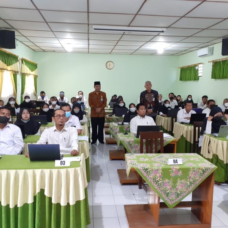 Kakankemenag Klaten Pantau Langsung SKT Tambahan CPPPK