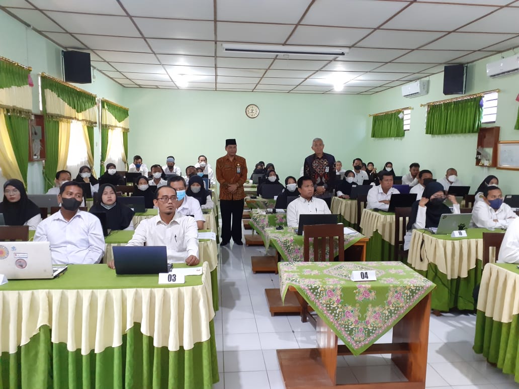Kakankemenag Klaten Pantau Langsung SKT Tambahan CPPPK