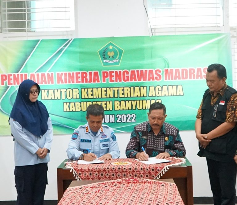 Kemenag Banyumas Teken MOU Dengan Lapas Narkotika