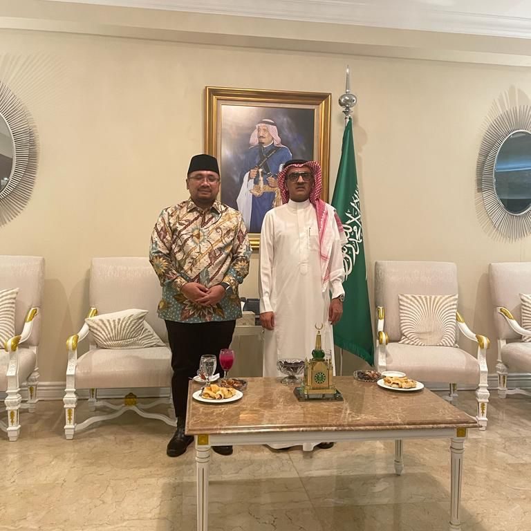 Bertemu Dubes Saudi, Menag Bahas Pembangunan Islamic Center dan Percetakan Al-Qur’an