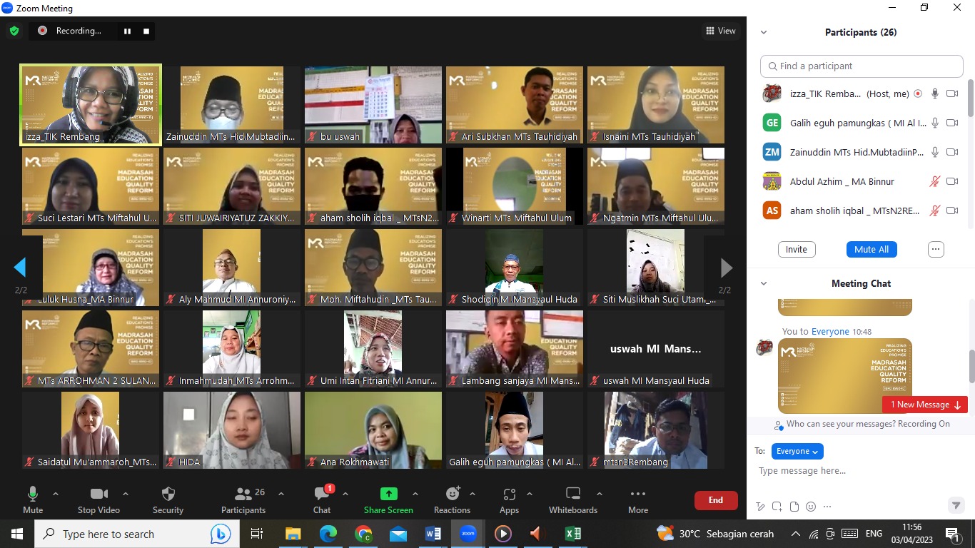 Kemenag Genjot Bimtek e-RKAM 11 Hari