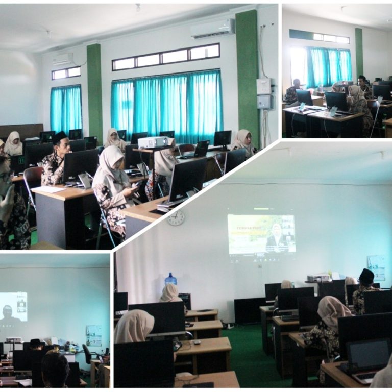 Penuhi Undangan Kakanwil, Pembina Riset Madtsansa Ikuti Zoom Persiapan Mayres 2023