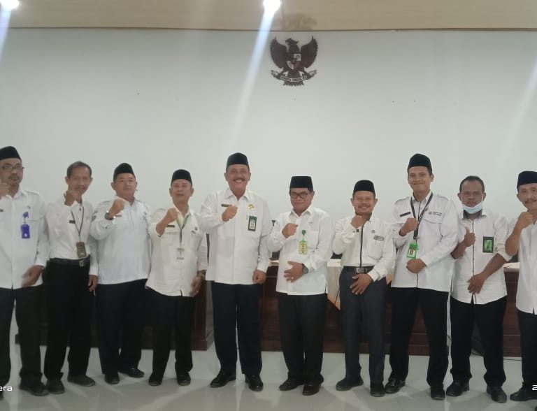 Rapat Perdana dengan Kepala Madrasah Negeri, Ini Pesan Kakankemenag
