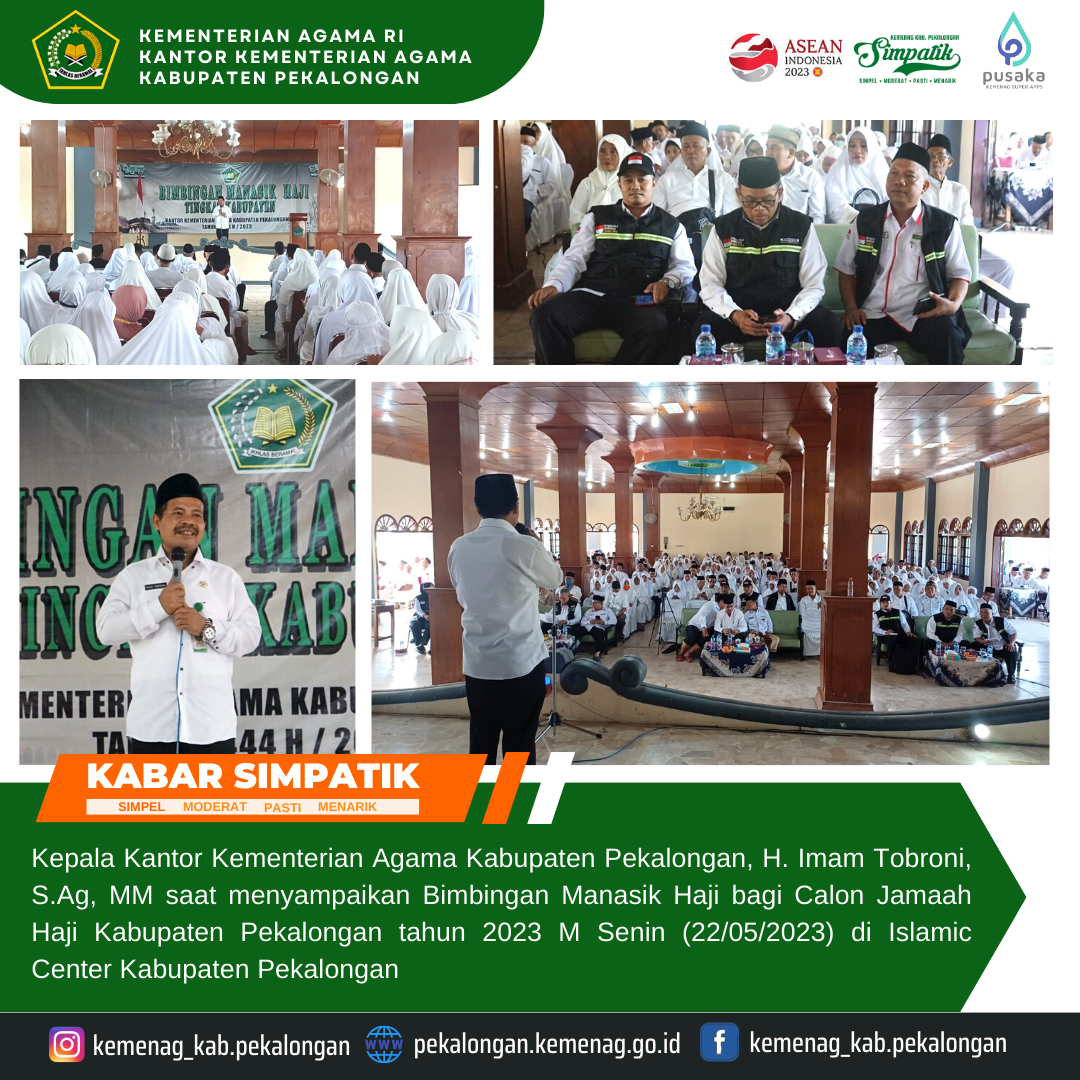 Bimbingan Manasik Haji Kabupaten Pekalongan
