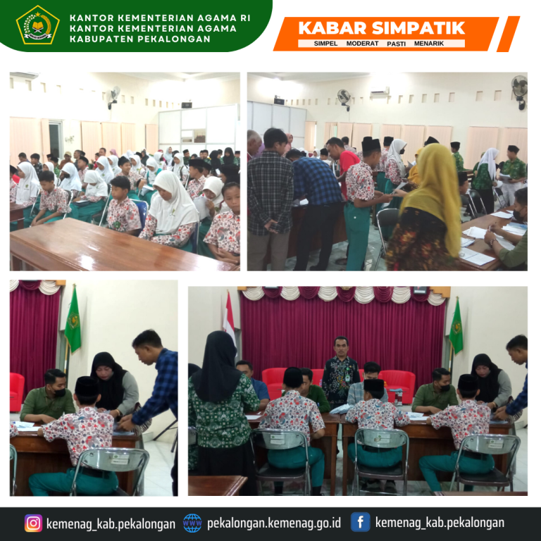 Aktivasi Rekening PIP, Bank Mandiri Tegal Kunjungi Madrasah Di Kab. Pekalongan