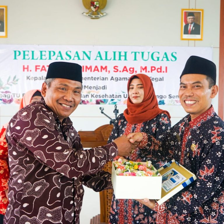 Kemenag Kota Tegal Gelar Pelepasan Alih Tugas H. Fathul Himam