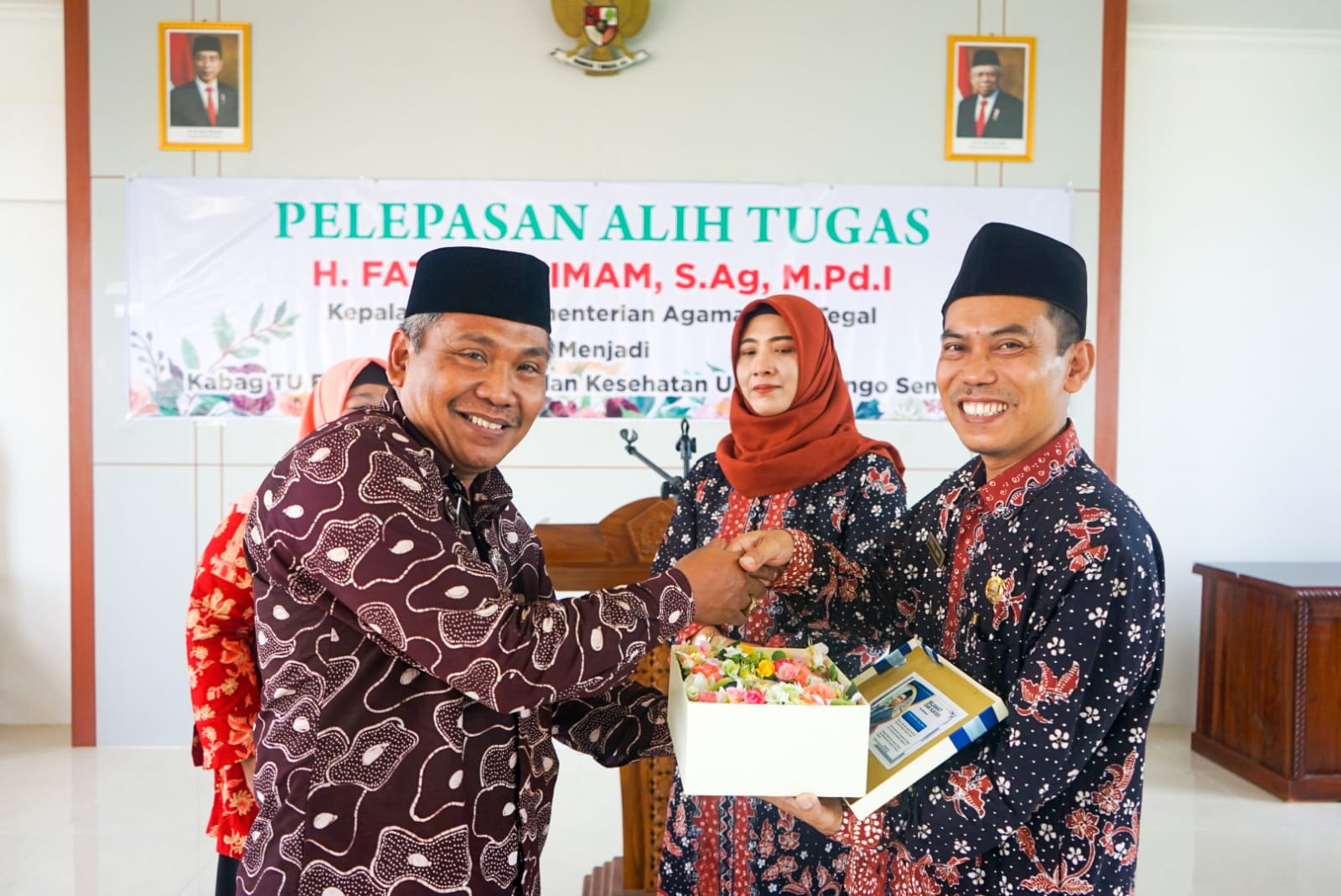 Kemenag Kota Tegal Gelar Pelepasan Alih Tugas H. Fathul Himam