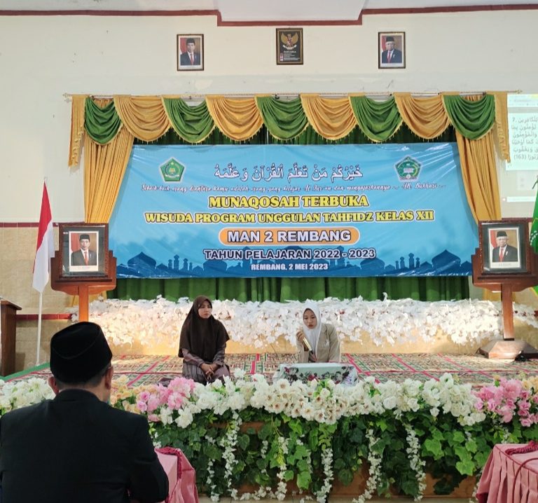 Berbasis Aplikasi, MAN 2 Rembang Gelar Munaqosah Program Tahfidz