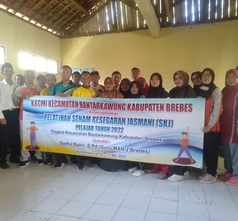 KKGMI Kecamatan Bantarkawung Brebes Selenggarakan Pelatihan SKJ Pelajar 2022