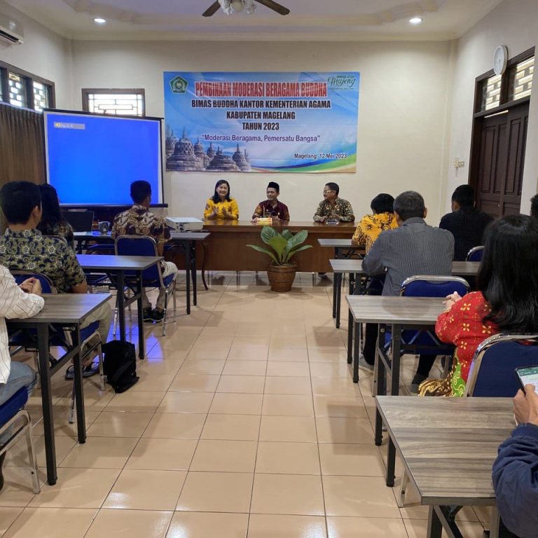 Menebar Cinta, Membangun Moderasi Beragama Umat Buddha