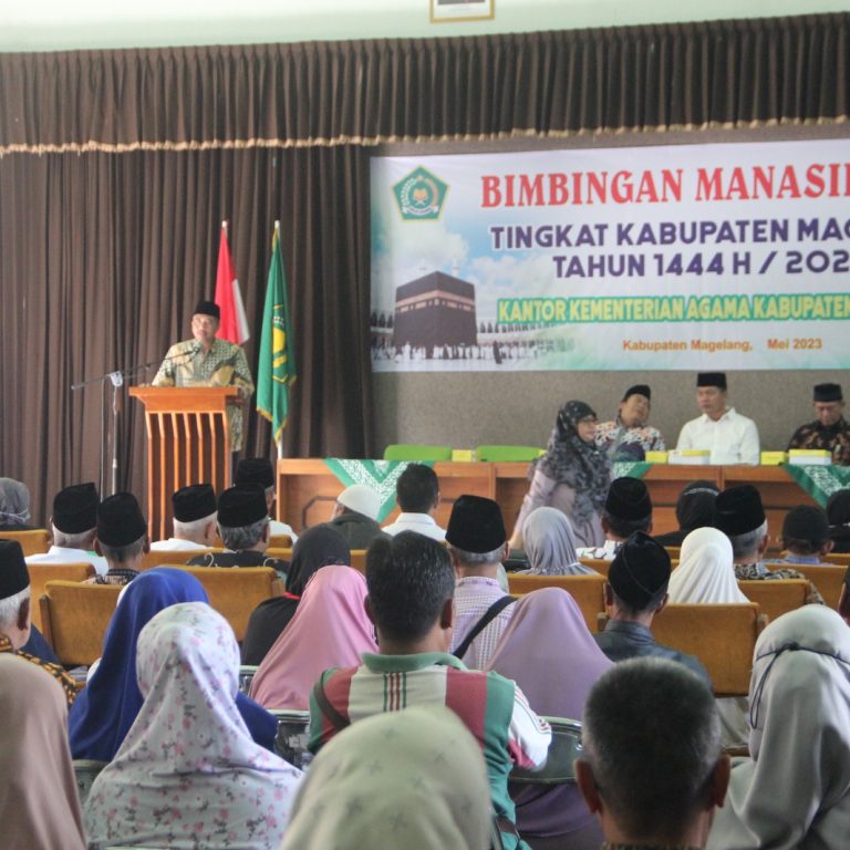 Bimbingan Manasik Kenalkan 24 Petugas Haji Kabupaten Magelang