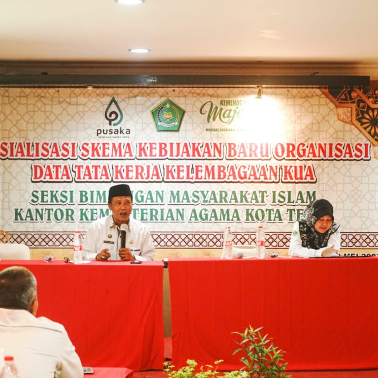 Kemenag Gelar Sosialisasi Skema Kebijakan Baru Organisasi Data Tata Kerja Kelembagaan KUA