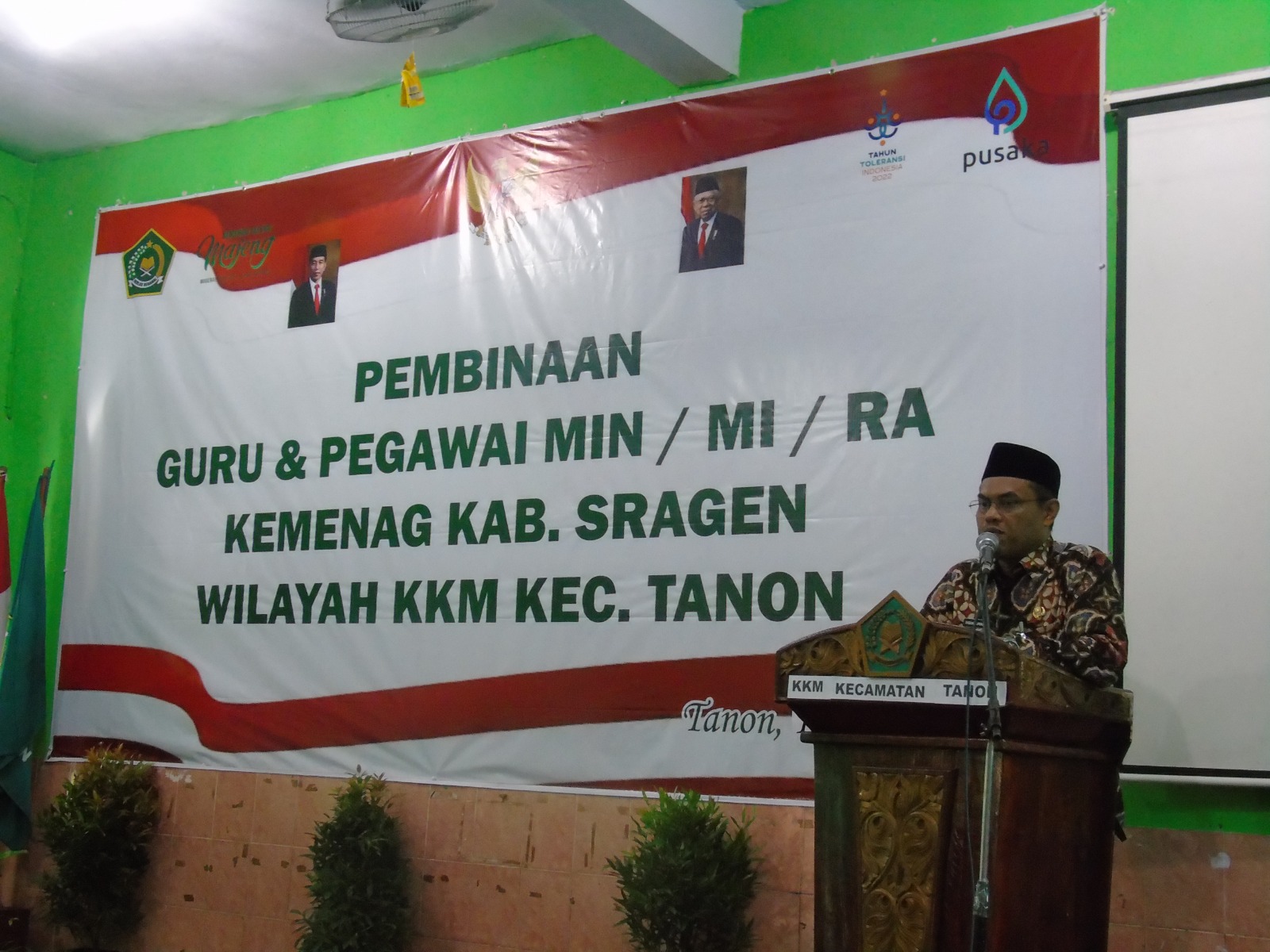 Menjadi Insan yang Produktif Jadi Tema Pembinaan Kakankemenag Sragen