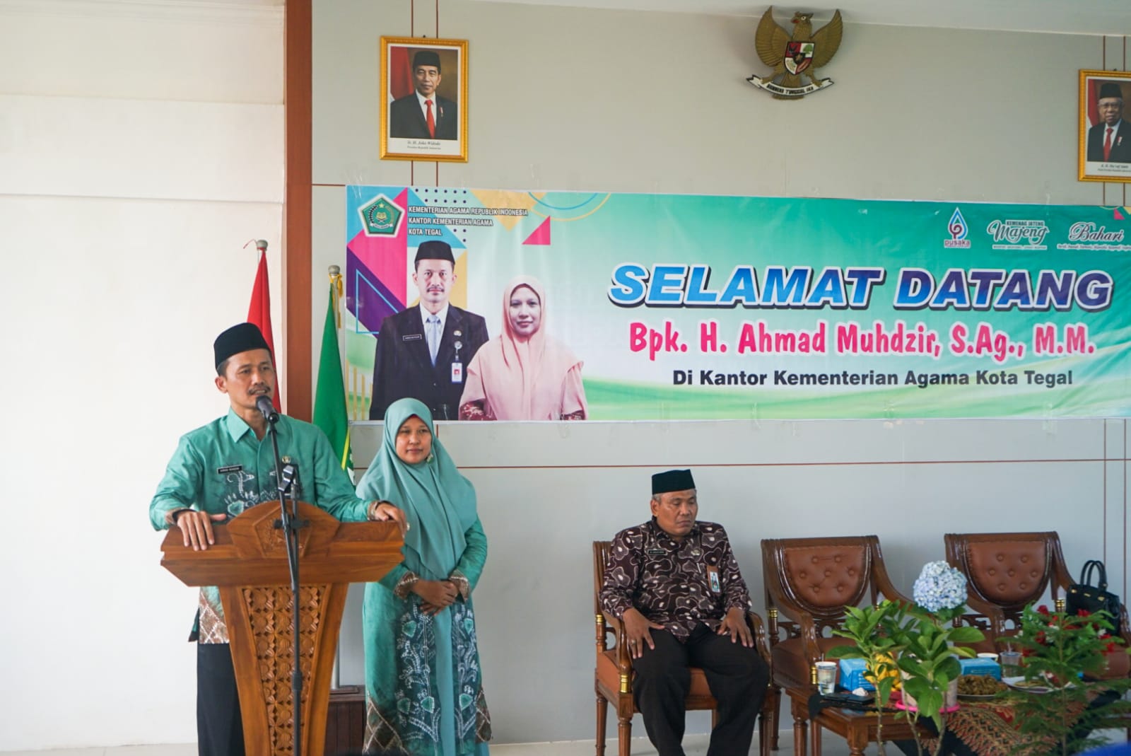 Ahmad Muhdzir : Mari Kita Tingkatkan Kerjasama Tim, Demi Meningkatnya Kualitas Pelayanan Kepada Masyarakat.
