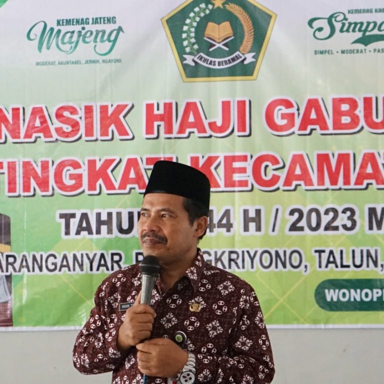 Kemenag Kab. Pekalongan Gelar Manasik Gabungan di 19 KUA Kecamatan