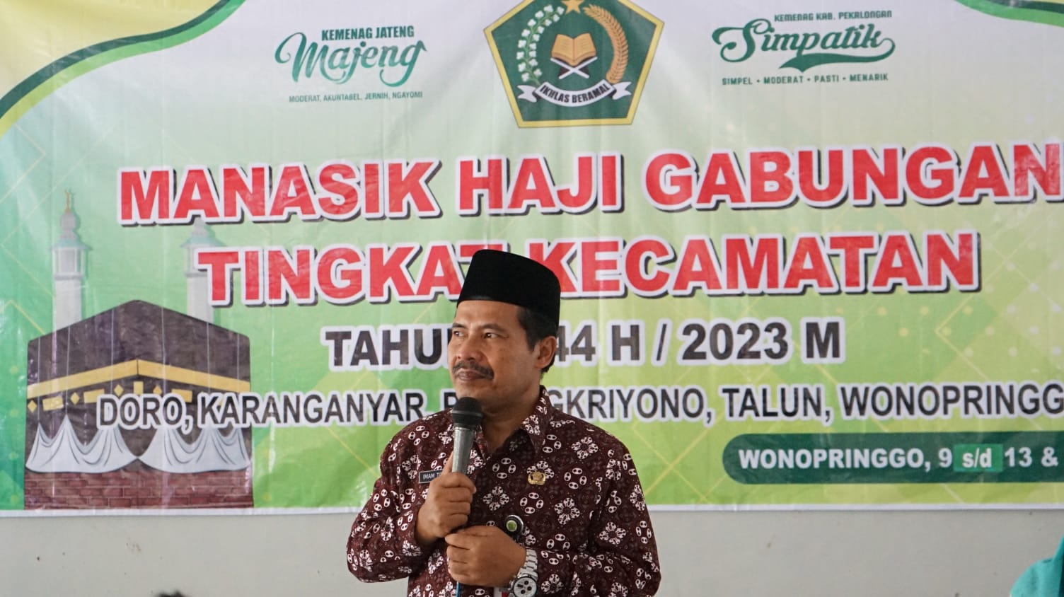 Kemenag Kab. Pekalongan Gelar Manasik Gabungan di 19 KUA Kecamatan