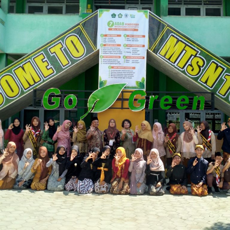 Tim Adiwiyata Kabupaten Sragen Visitasi di MTsN 1 Sragen