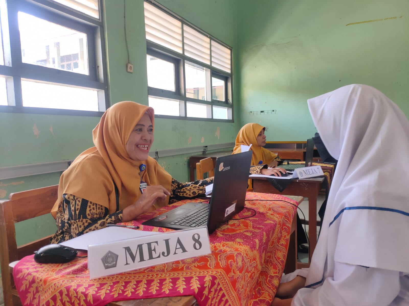 Ratusan Calon Peserta Didik MAN 1 Sragen Antusias Ikuti Tes Seleksi Gelombang 1