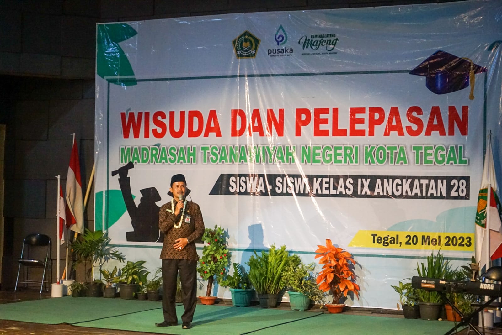 Ahmad Muhdzir : Teruslah Belajar dan Gapailah Cita-Cita Kalian Setinggi Langit