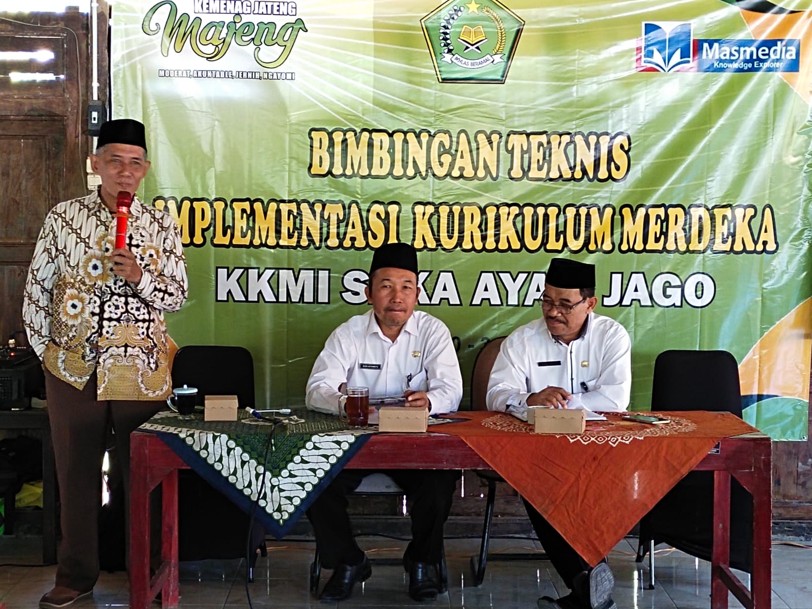 Gandeng IAINU Kebumen, KKM Saka Ayam Jago Gelar Kegiatan Bimtek IKM
