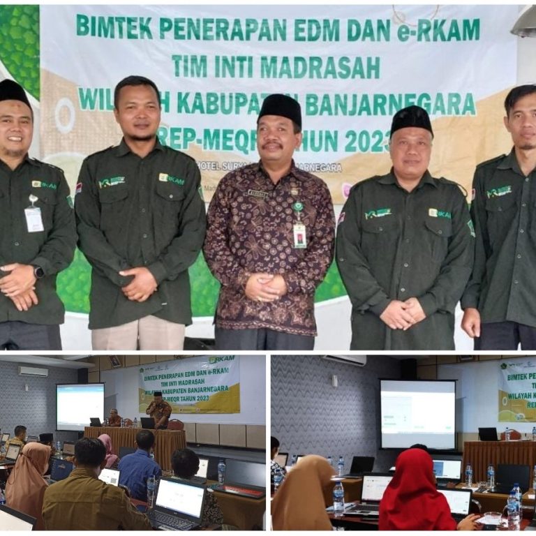 Jadi Narasumber Bimtek EDM dan e-RKAM Tim Inti Madrasah, Guru MTs Negeri 1 Banjarnegara: Tiap Madrasah Pasti Mampu Mengelola Dana BOS!