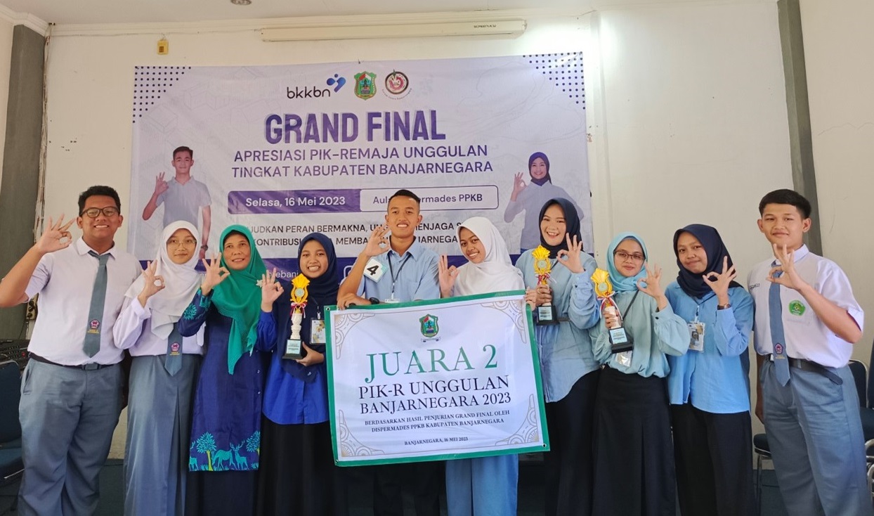 Hebat! PIK-R Pratama Kaizen Mandabara Duduki Peringkat 2 PIK-R Unggulan