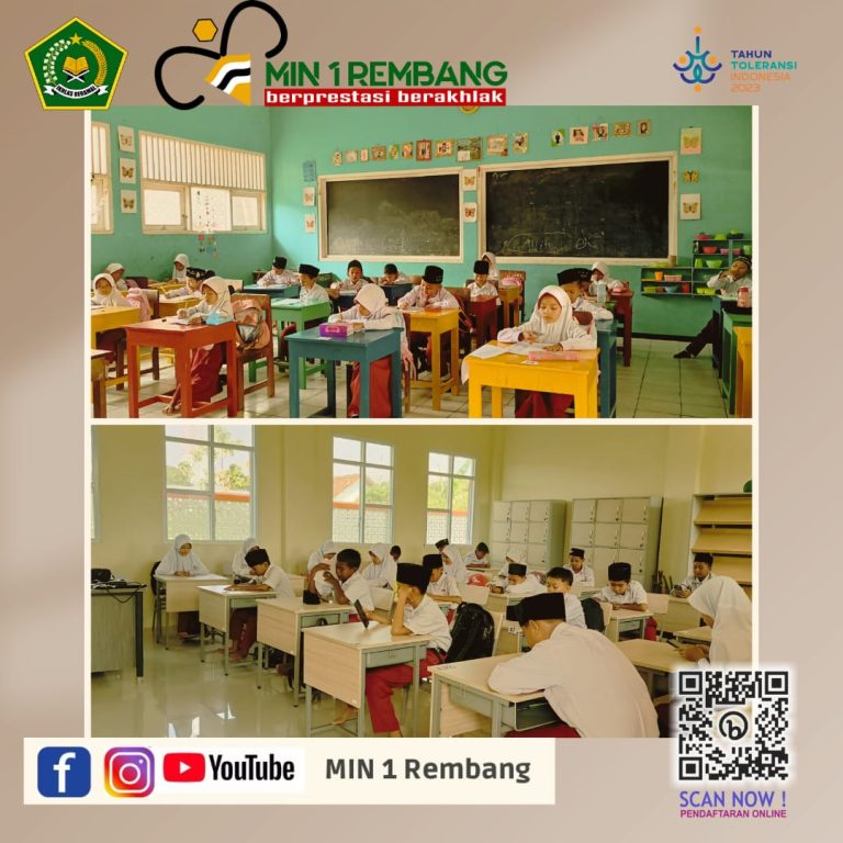 324 Siswa MIN 1 Rembang Ikut PAT