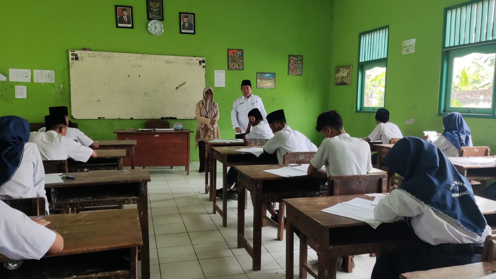 MTs1 Rembang Gelar Asesmen Madrasah