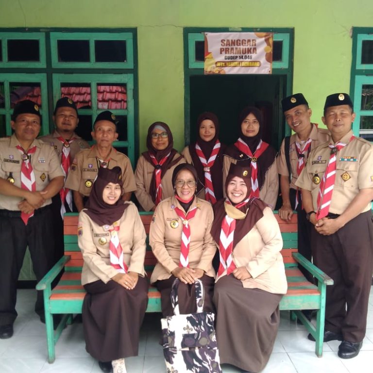 Jadi Finalis, Gudep MTsN 1 Rembang Terima Visitasi dari Kwarcab Rembang