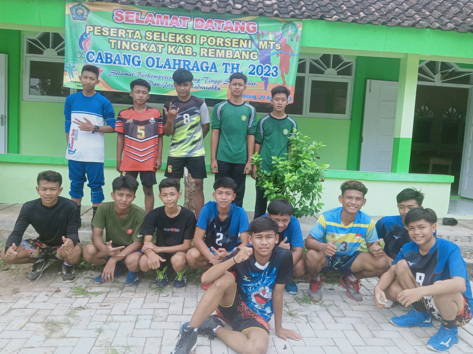 MTsN 2 Rembang Ikuti Porseni Tingkat Kabupaten