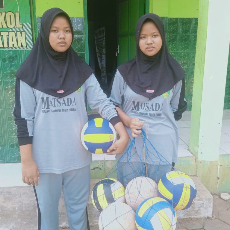 Si Kembar MTsN 2 Rembang Lolos Porseni Tingkat Kabupaten