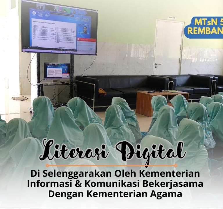 Antusias Siswa Mengikuti Webinar Literasi Digital