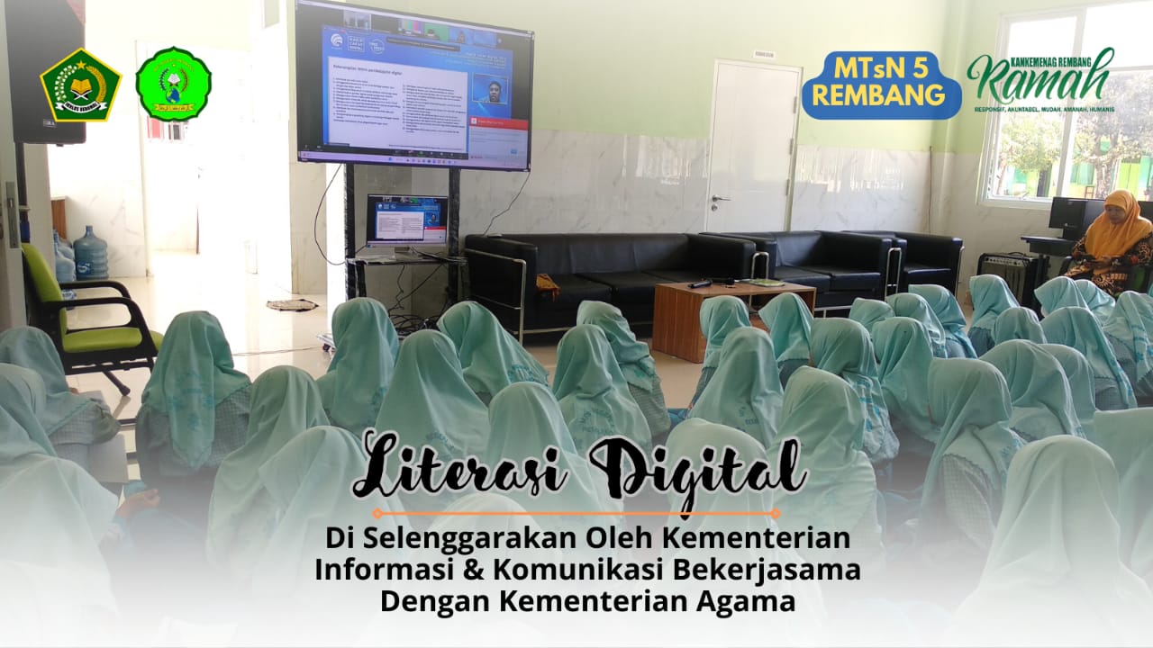 Antusias Siswa Mengikuti Webinar Literasi Digital